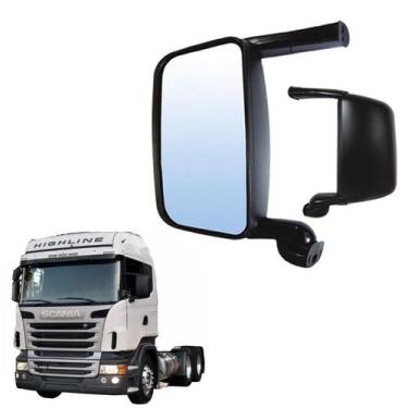 Imagem de Retrovisor Completo Scania S4 S5 Le Sem Desembaçador - Globo