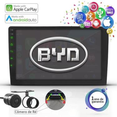 Imagem de Central Multimidia 9 Pol Apple Carplay Android Auto Bt Byd - First Opt