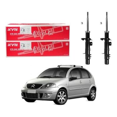 Imagem de Par Amortecedor Dianteiro C3 1.4 1.6 2003 A 2012 - Kayaba