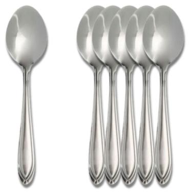 Imagem de Kit Colher De Sobremesa Monaco 6 Peças - Ad