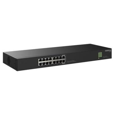 Imagem de SWITCH INTELBRAS NÃO GERENCIAVEL 16 PORTAS 1000MPS S1116G QoS, S1116G