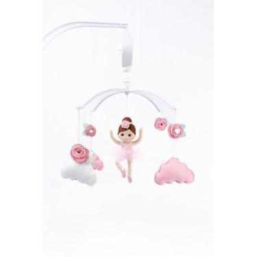 Imagem de Mobile giratório Musical para bebe Bailarina Brinquedo - MOBILE BAILAR