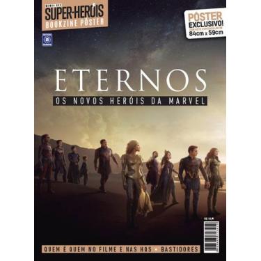 Imagem de Eternos - Pôster Gigante Super-Heróis - Editora Europa