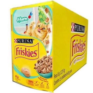 Imagem de Kit 15 sachês Friskies atum 85g