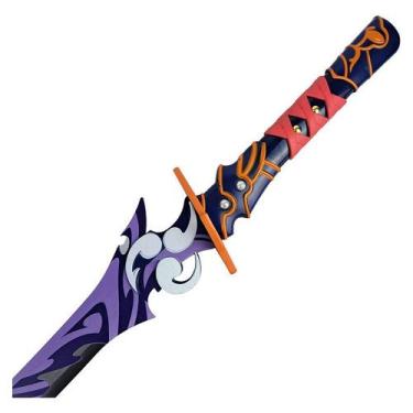 Imagem de Espada Katana Shogun Raiden Musou no Hitotachi Genshin Impact - Tenda 