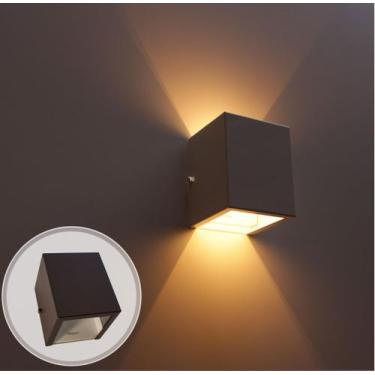 Imagem de kit com 3 Arandela 2 fachos externa e interna para lâmpada g9 - luminá