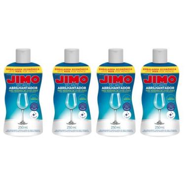 Imagem de Kit 4 jimo secante abrilhantador louça grande 250ml original