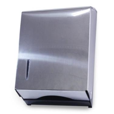 Imagem de Dispenser Papel Toalha Toalheiro Interfolhas Aço Inox Aurimar