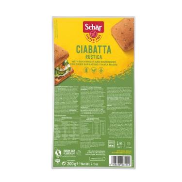 Imagem de Pão Sem Glúten Ciabattine Rústica 200g - Schar