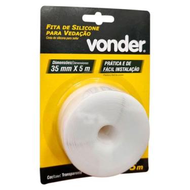 Imagem de Veda Porta de Silicone com Adesivo 5 Metros  - Vonder