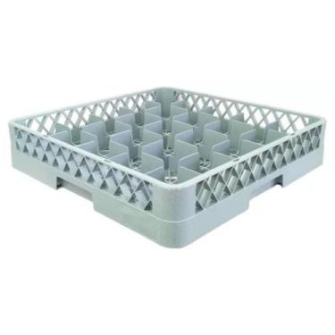 Imagem de 5 Rack Lava Louças Industrial 25 Copos Gaveta 50cm PI-211 - Az135