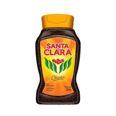 Imagem de Café Solúvel Granulado Clássico Santa Clara Vidro 200g