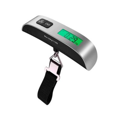 Imagem de Balança Digital Portátil de Mão Para Bagagens Malas Até 50Kg - Xtrad