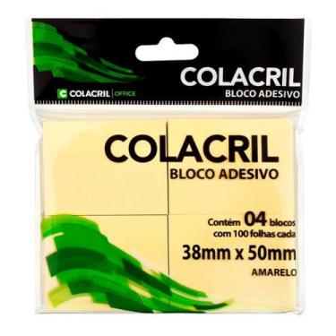Imagem de Bloco Post-it Adesivo Para Rascunhos 38x50 - Colacril