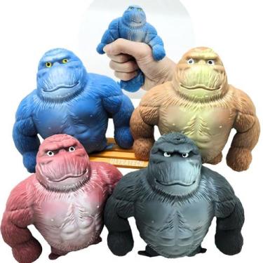 Imagem de Brinquedo Indestrutível Macaco Boneco Squish Apertar Estica - IGOLINO