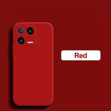 Imagem de Capa Capinha Aveludada Anti Impacto Compativel Com Xiaomi Mi 13 Pro - 