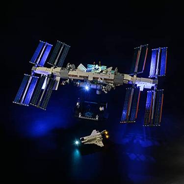 Imagem de LED Light kit for Lego International Space Station 21321, Lighting for Lego 21321 Building Blocks Model (only Light Included)
