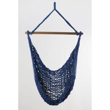 Imagem de Rede Cadeira Balanço Teto Suspensa Trançada Reforçada - Atacadão Texti