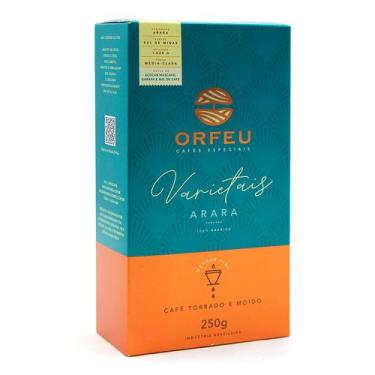 Imagem de Café Moído Varietais Arara Orfeu 250g