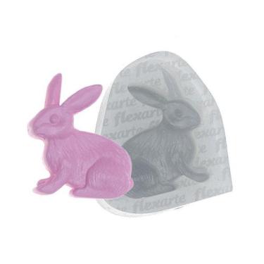 Imagem de Molde de Silicone Coelho Linzmever Ref. 451 Flexarte 