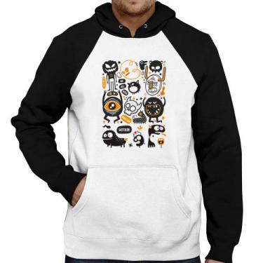 Imagem de Moletom We all have monsters within - Foca na Moda, Branco, Preto, G