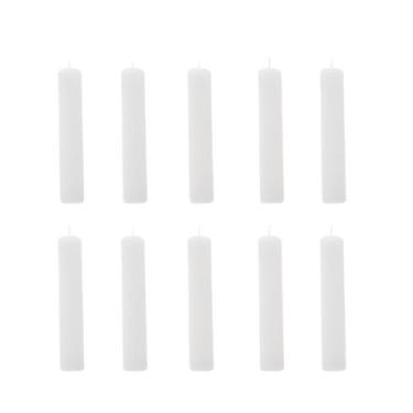 Imagem de Kit Vela Rechaud 10 Unidades 18 Cm Decoração Parafina Pequena - Inspir