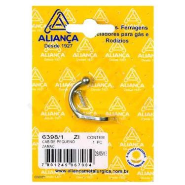 Imagem de Cabide pequeno zamac - porta toalha  /vermelhor - Aliança 