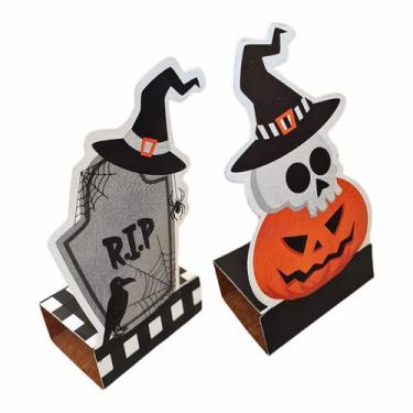Imagem de 8 Caixas para Bis Lembrancinha Doce Festa - Halloween - TUDU DE BOM, C