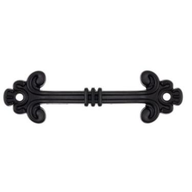 Imagem de Kit 2 Alça Veneza Mini Metal Decoração Bandejas Mdf - Metallica Acessó
