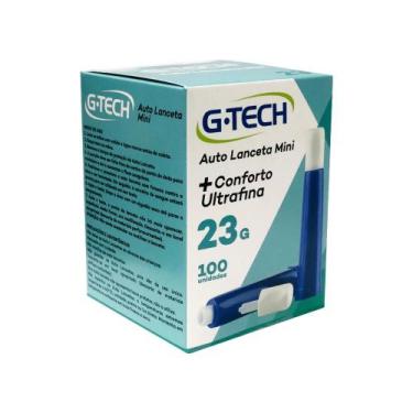 Imagem de Auto Lanceta G-tech Mini 23g Com 100 Unidades