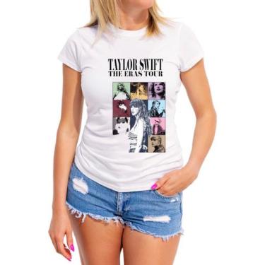 Imagem de Camisa Baby Look Feminina Cantora Taylor Swift Novidade - SEMPRENALUTA