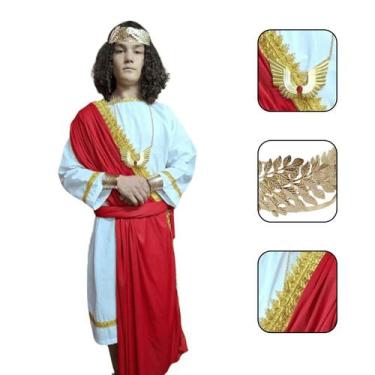 Imagem de Fantasia Adulto Julio Cesar Luxo Com Acessórios - Masquerade