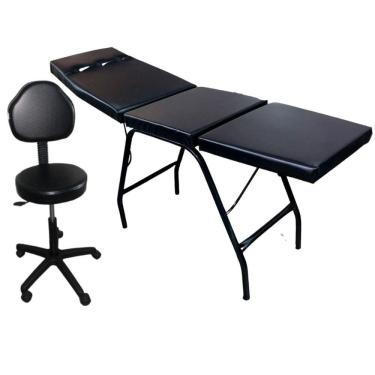 Imagem de Maca  E Mocho Preto Tatuagem E Depilação