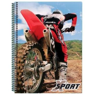 Imagem de Caderno Sport Universitário Escolar 400 Fls Arame Capa Dura - Maxima c