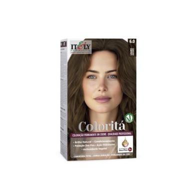 Imagem de Itely Coloração Profissional Permanente em Creme Coloritá 6.0 Louro Es