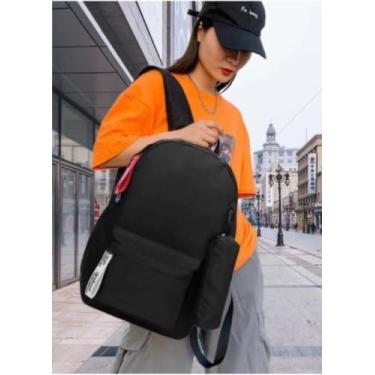 Imagem de Mochila Escolar Reforçada Unissex com estojo Ideal para Volta às Aulas