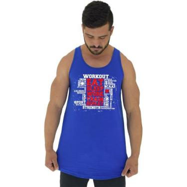 Imagem de Regata Longline Estampada Masculina MXD Conceito Workout, Masculino, E