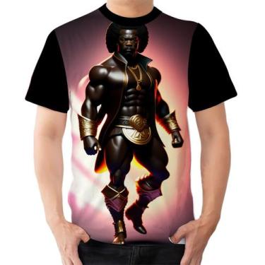 Imagem de Camiseta Camisa Ads  Samurai Negro Japão Luta - Fabriqueta, G