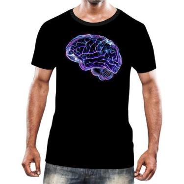 Imagem de Camisa Camiseta Cérebro Inteligência Mental Psicologia HD 12 - Enjoy S