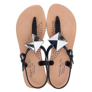 Imagem de Sandalia Feminina Confortavel Anatômica Terapia dos Pés, Prata