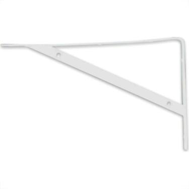 Imagem de Cantoneira Mao Francesa R.C.A Leve Branco 30Cm - Kit C/12 Unidades - R