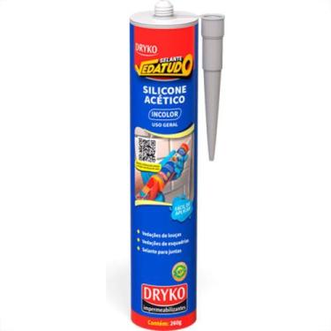 Imagem de Cola Silicone 260G Dryko Transp
