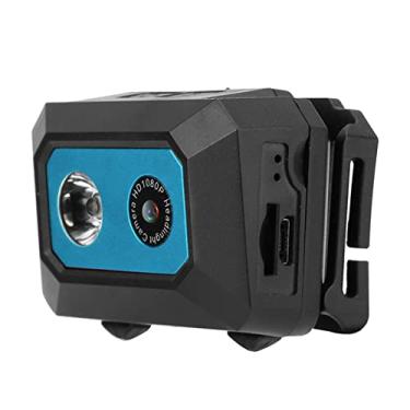 Imagem de Câmera DV Sports Full HD 1080P 120° Ultra Wide Angle Com Farol Gravador de Vídeo para Carro, Casa e Esportes Ao Ar Livre (Preto Azul)