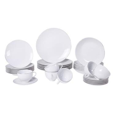 Imagem de Aparelho de Jantar Tramontina Atena em Porcelana Decorada 30 Peças
