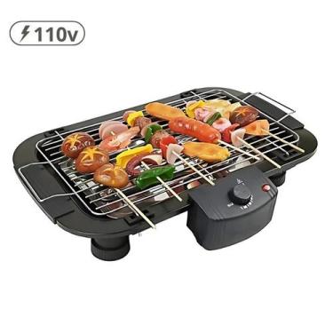 Imagem de Grelhador Elétrico Sem Fumaça  Ideal para Churrascos em Casa  110V - M