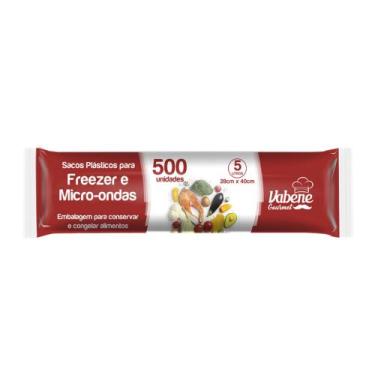 Imagem de Saco p/ freezer e micro-ondas 5l 28cmx40cm - VABENE, CX C/35 PCT C/100