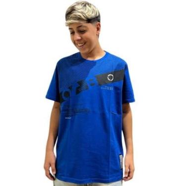 Imagem de Camiseta Masculina Onbongo Azul Royal ON199-Masculino