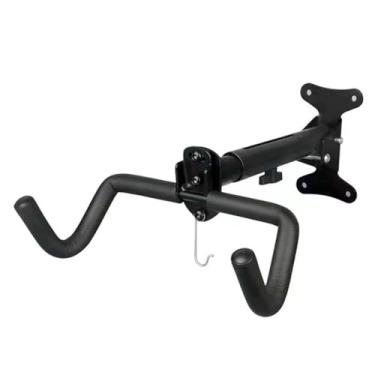 Imagem de Suporte para Bicicleta na Parede Retratil Bikes Rotativo com 4 Pontos Acolchoado Até 20kg Supra Supply