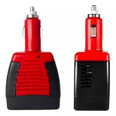 Imagem de Tomada Para Carro Inversor 12v 110v Tensao Usb Carregado - Rhos