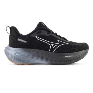 Imagem de Tênis Mizuno Base Prime Masculino, 41, Preto, Cinza